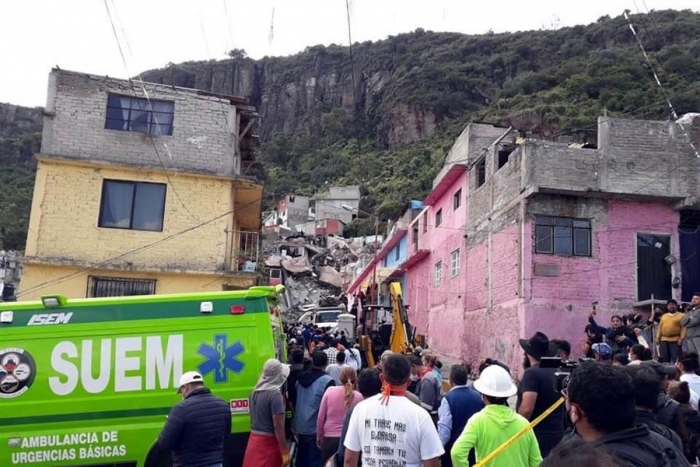 Apoya Morena declaratoria de emergencia por deslave del Cerro del Chiquihuite