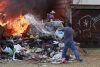 Incendio consume tiradero de basura en Toluca