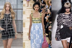 Prints de primavera, ropa a la moda con estilo