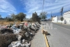 Convierten terreno en tiradero