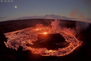 Volcán Kilauea entra en erupción en Hawái