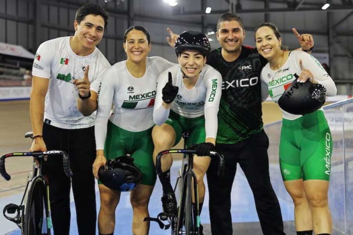 ¡Histórico! México gana el oro en la Copa de Naciones de ciclismo de velocidad