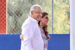 AMLO cierra filas con Evelyn Salgado