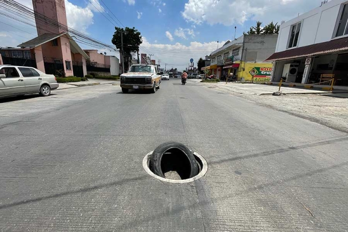 Denuncia Ciudadana: Otra más de coladeras en mal estado en Toluca