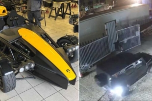 Robo de película: ladrones se llevaron 5 autos de lujo en menos de 60 segundos