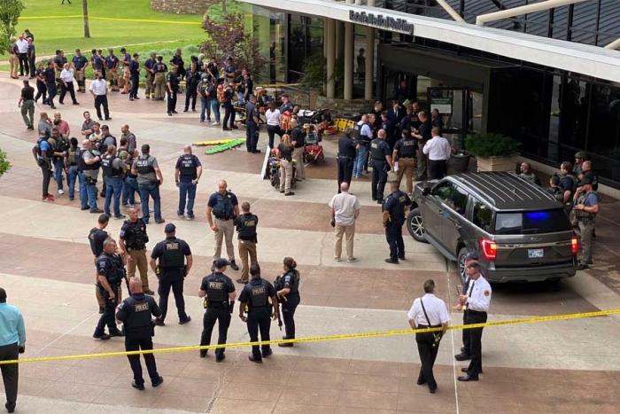 Cinco muertos en un tiroteo en un hospital de Tulsa