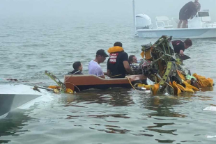 La Semar informó que fue localizada la sexta víctima del percance aéreo