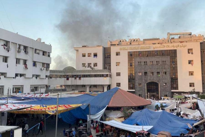 Bombardean el mayor hospital de Franja de Gaza