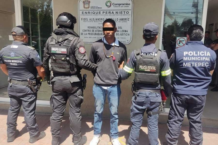 La captura de Luis Enrique “N” fue resultado de un operativo conjunto