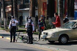 Los peligros de ser ciclista en Toluca