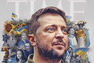 Revista TIME elige al presiente de Ucrania como persona del año