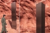 Descubren un misterioso monolito de metal en medio del desierto de Utah
