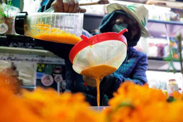 Pulque de cempasúchil en CDMX; te decimos dónde probarlo