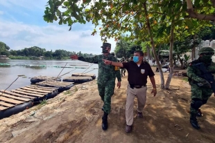 Refuerzan frontera sur ante llegada de migrantes