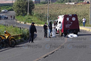 Se accidenta motociclista y muere en Otzolotepec