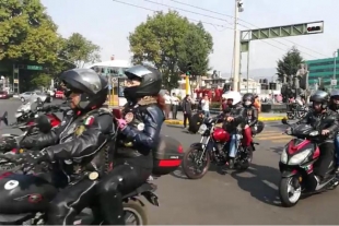 Ruedan bikers para exigir seguridad vial a autoridades y ciudadanos