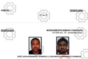 Ambos hermanos habrían estado vinculados con un grupo delictivo originario de Michoacán