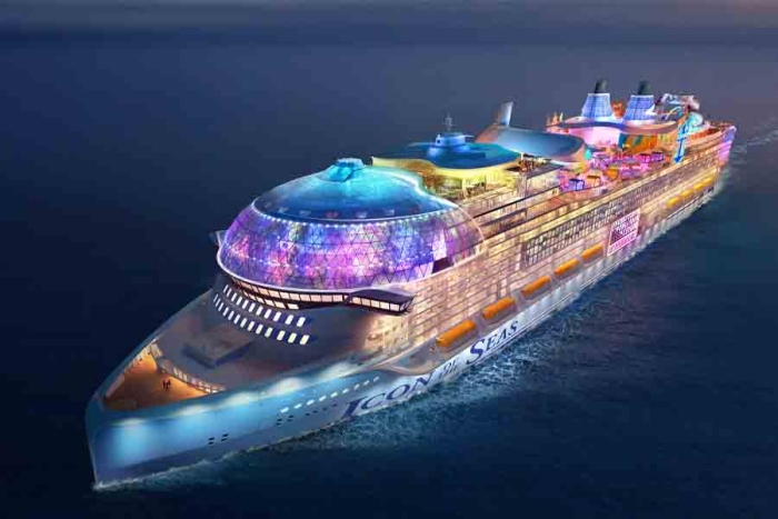 “Icon of the Seas”: el nuevo y enorme crucero en el que podrás viajar desde 2024