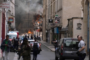 Una explosión en París deja 37 heridos y daña varios edificios