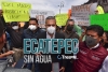 Alcalde de Ecatepec exige solución al problema del agua con manifestación