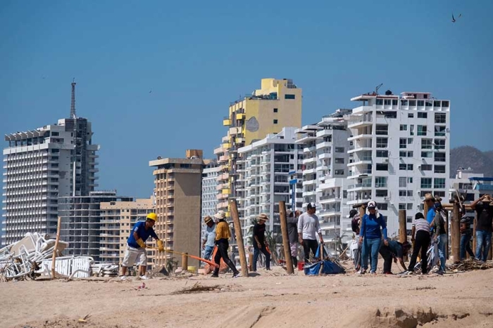 Se han invertido más de 25 mil mdp para reconstruir Acapulco: Salgado