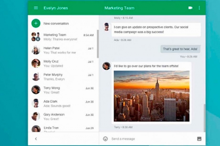 Hangouts cambia de nombre a Google Chats