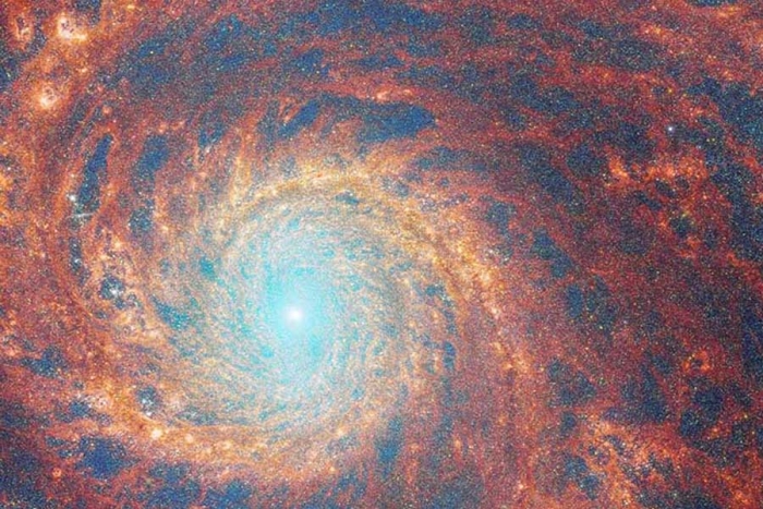 James Webb captura la imagen más calara de la Galaxia Remolino