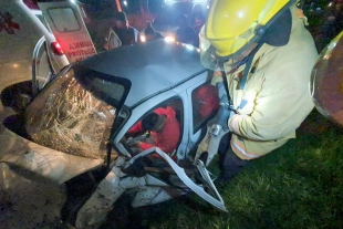 Choque deja cuatro lesionados en Atlacomulco