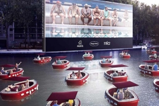 El río Sena tendrá un cine flotante para engalanar Paris