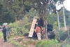 Chofer de tráiler salva la vida tras volcar en Tenango del Valle