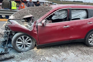 Accidente en la Toluca-Tenango del Valle deja cinco heridos