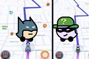 Batman podrá guiar tu camino por la ciudad a través de Waze