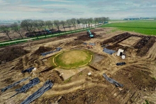Descubren un santuario de 4.000 años parecido a Stonehenge en los Países Bajos