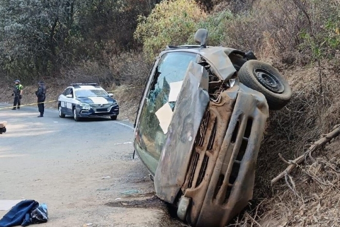 El lugar fue acordonado por elementos de seguridad pública municipal