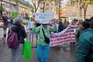 Denuncian perforación ilegal de pozo en zona forestal de Jilotzingo