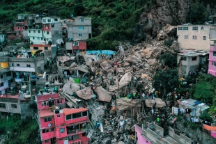 GEM desalojará 178 viviendas en zona de riesgo del Cerro del Chiquihuite