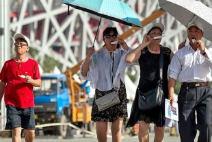 ¡40 grados! Calor en China establece nuevo récord de temperatura