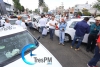 Se manifiestan taxistas por operativos ministeriales en el sur de Edomex