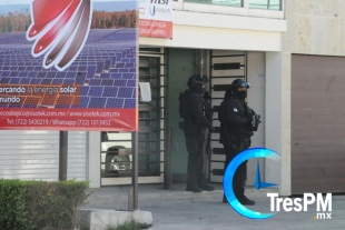 Realizan operativo militar en Metepec