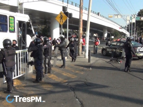 Sorprende cierre vial y peatonal en zona Terminal-Mercado Juárez