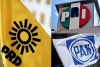 PAN, PRI y PRD preparan alianza rumbo a 2021