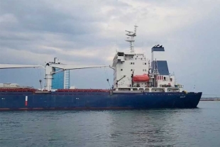 El primer barco con cereal parte de Ucrania desde el inicio de la invasión rusa