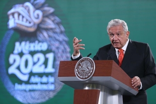 Llama AMLO al PRI a seguir los pasos del PAN y dialogar sobre reforma eléctrica