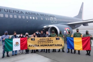 México enviará otro avión a Rumania para repatriar más mexicanos