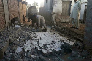 Al menos 20 muertos en un terremoto en el sur de Pakistán