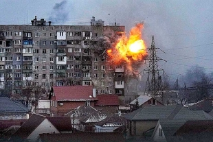 Bombardeo masivo de Rusia hacia varias ciudades de Ucrania deja 10 muertos