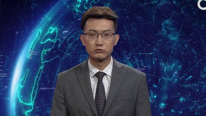 ¡Increíble! androide debuta como conductor de noticias en China