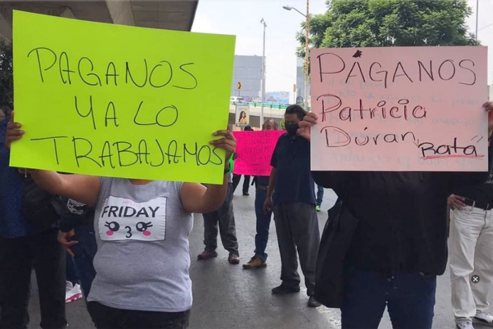 Exigen policías de Naucalpan pago de quincenas