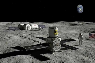 La NASA confirma su plan de poner reactores nucleares en la Luna para vencer a China