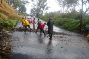 Lluvias causan afectaciones en municipios mexiquenses